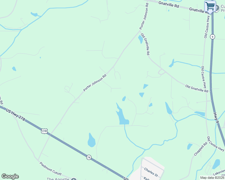 map of restaurants, bars, coffee shops, grocery stores, and more near 810 Maddox Road in Piedmont
