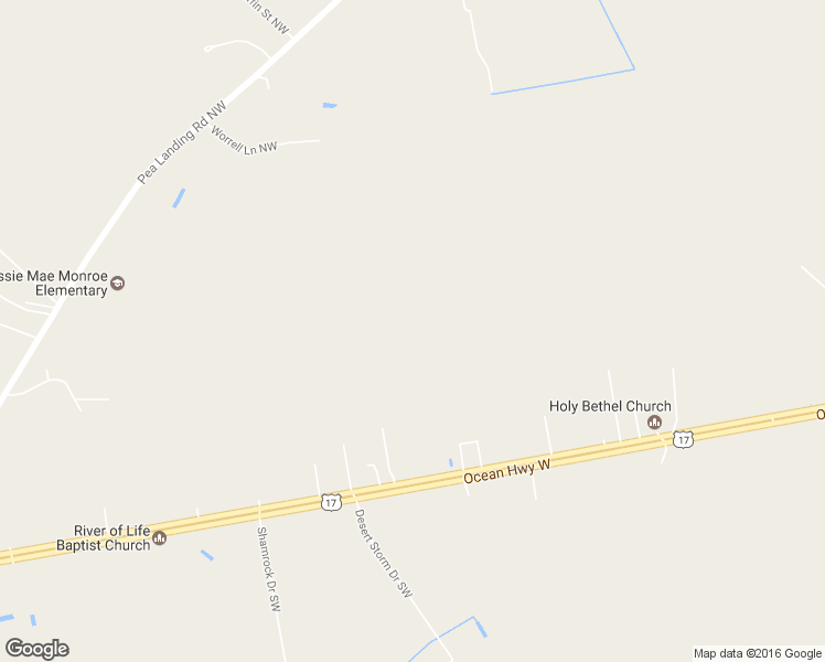 map of restaurants, bars, coffee shops, grocery stores, and more near 8030 Ocean Highway West in Sunset Beach