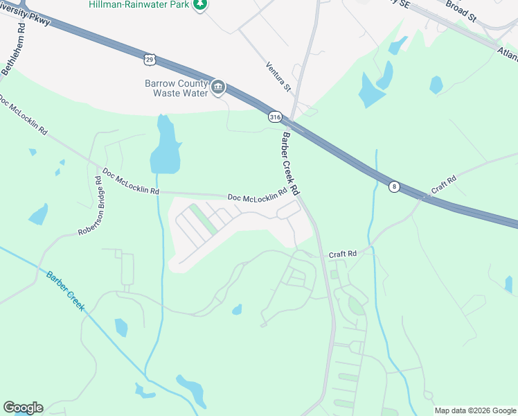 map of restaurants, bars, coffee shops, grocery stores, and more near 2029 Trimleston Road in Statham