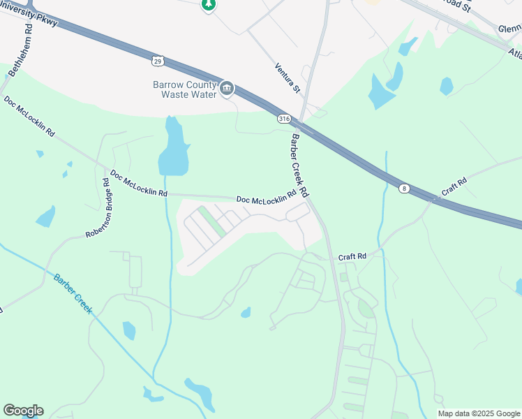 map of restaurants, bars, coffee shops, grocery stores, and more near 2033 Trimleston Road in Statham