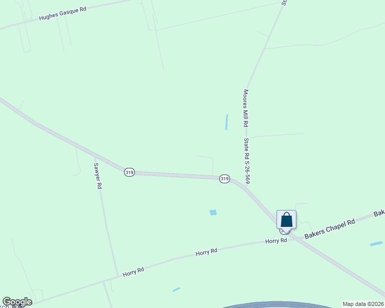 map of restaurants, bars, coffee shops, grocery stores, and more near 2253 Cherokee Drive in Aynor