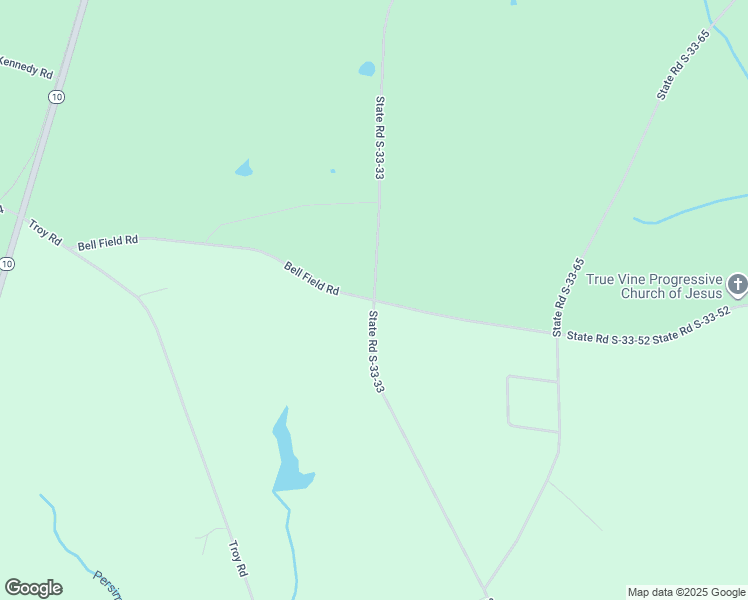 map of restaurants, bars, coffee shops, grocery stores, and more near State Road S-33-33 in McCormick