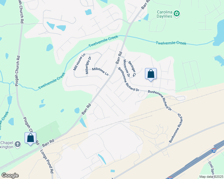 map of restaurants, bars, coffee shops, grocery stores, and more near 113 Poet Place in Lexington