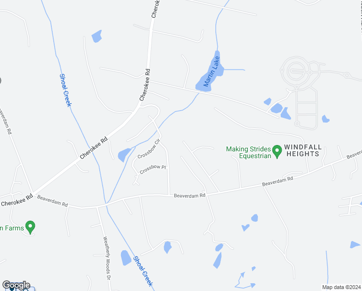 map of restaurants, bars, coffee shops, grocery stores, and more near 401 Beaver Pointe Drive in Winterville