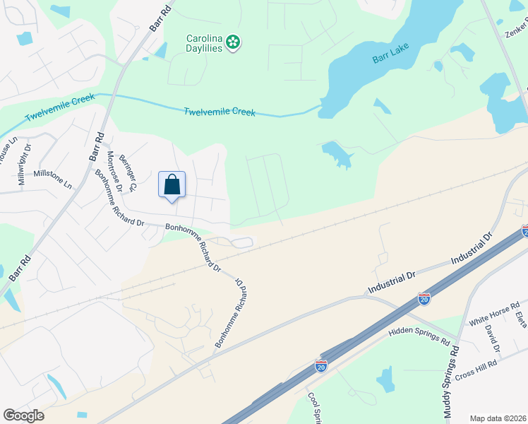 map of restaurants, bars, coffee shops, grocery stores, and more near 358 Montrose Drive in Lexington