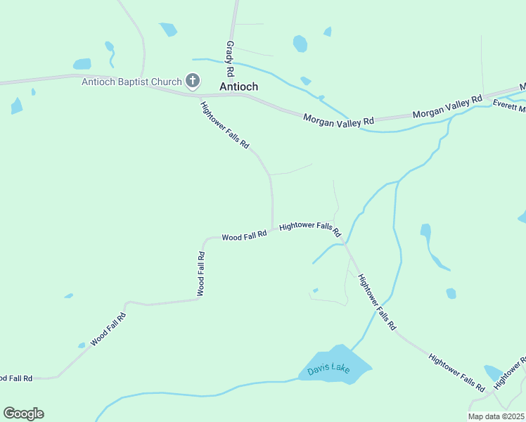 map of restaurants, bars, coffee shops, grocery stores, and more near 260 Hightower Falls Road in Cedartown