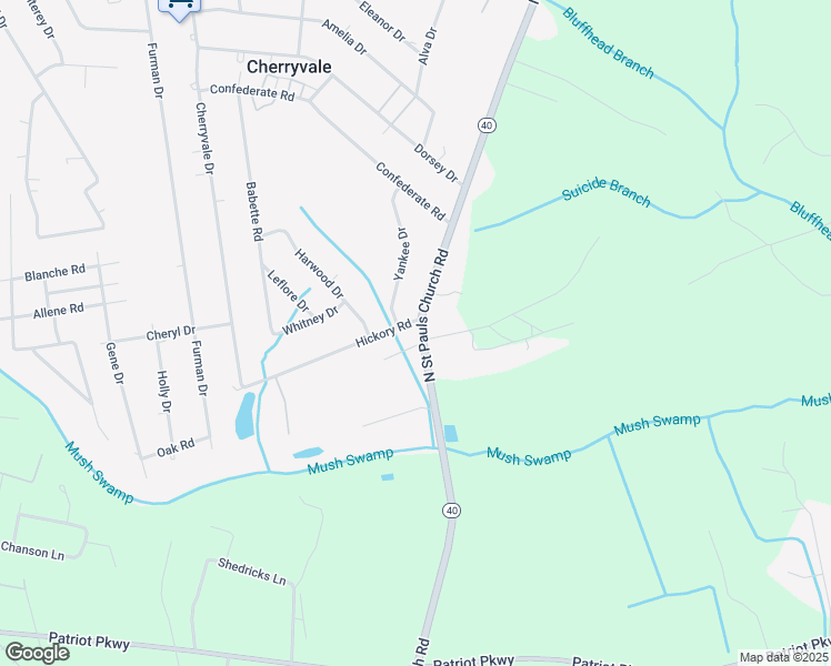 map of restaurants, bars, coffee shops, grocery stores, and more near 1690 North Street Pauls Church Road in Sumter