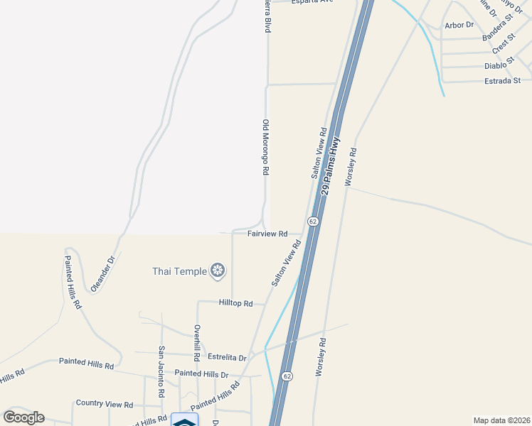 map of restaurants, bars, coffee shops, grocery stores, and more near Oleander Drive in Whitewater