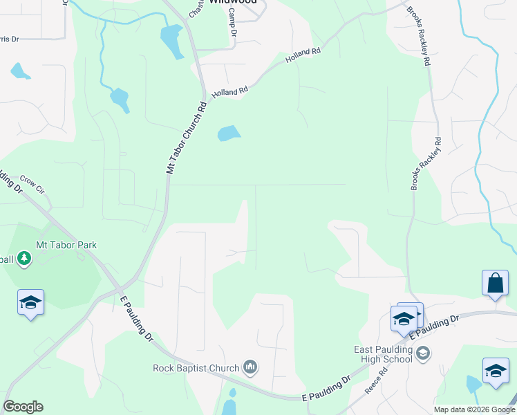 map of restaurants, bars, coffee shops, grocery stores, and more near 52 Hillside Drive in Dallas