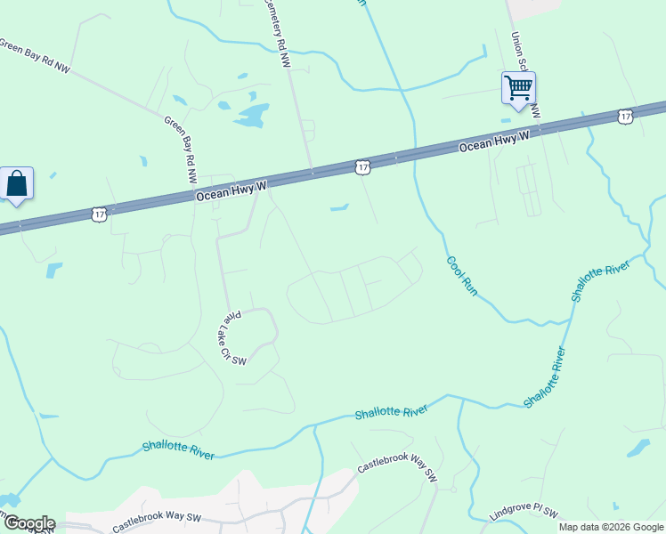 map of restaurants, bars, coffee shops, grocery stores, and more near 6237 Ocean Highway West in Ocean Isle Beach