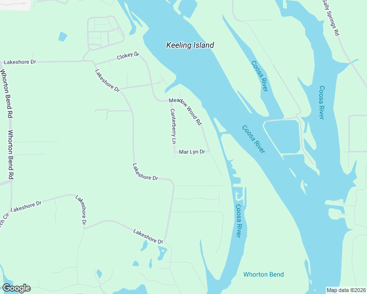 map of restaurants, bars, coffee shops, grocery stores, and more near 110 Mar Lyn Drive in Gadsden
