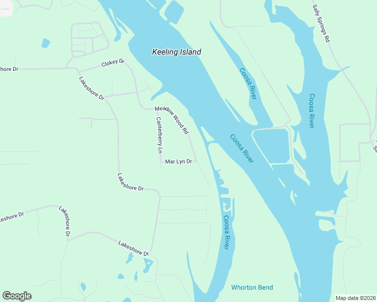 map of restaurants, bars, coffee shops, grocery stores, and more near 450 Meadow Wood Road in Gadsden