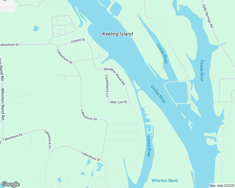 map of restaurants, bars, coffee shops, grocery stores, and more near 110 Mar Lyn Drive in Gadsden