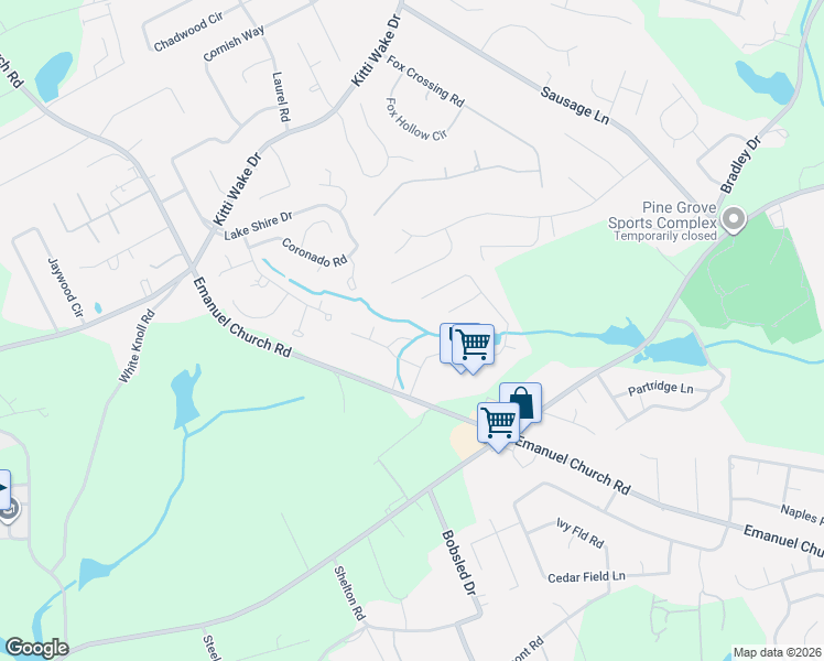 map of restaurants, bars, coffee shops, grocery stores, and more near 139 Emanuel Creek Drive in West Columbia