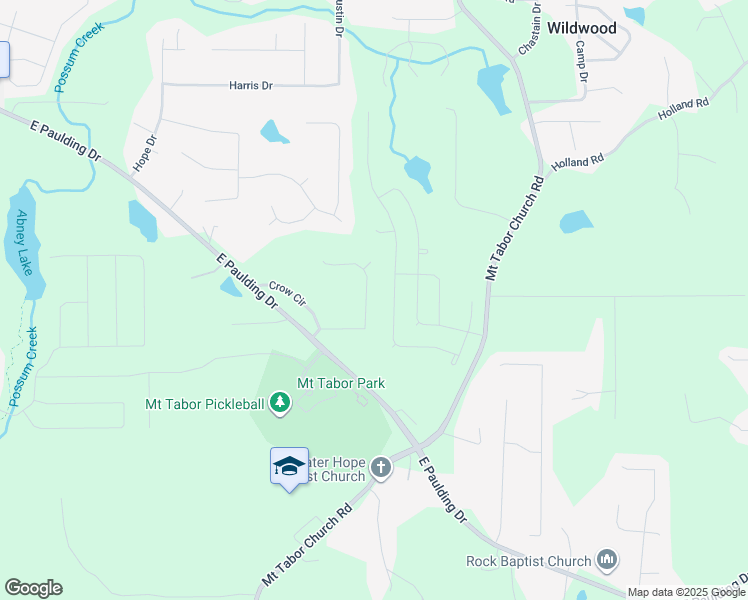 map of restaurants, bars, coffee shops, grocery stores, and more near 204 Carrie Drive in Dallas