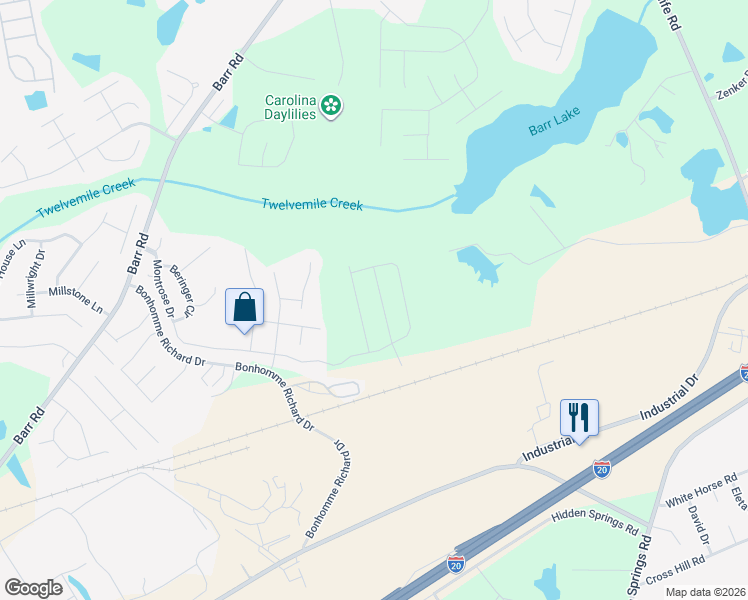 map of restaurants, bars, coffee shops, grocery stores, and more near 118 Golden Oak Drive in Lexington