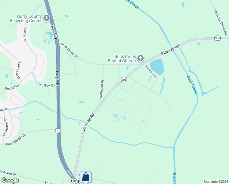 map of restaurants, bars, coffee shops, grocery stores, and more near 467 Pireway Road in Longs