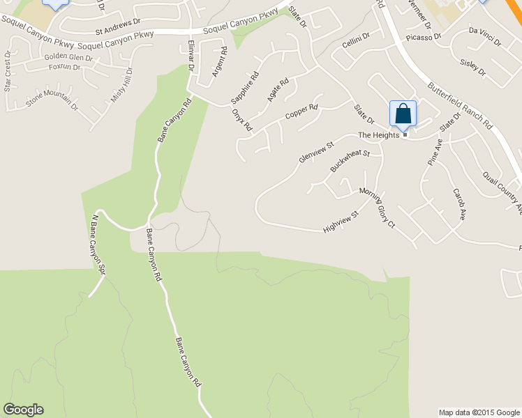 map of restaurants, bars, coffee shops, grocery stores, and more near 4864 Highview Street in Chino Hills