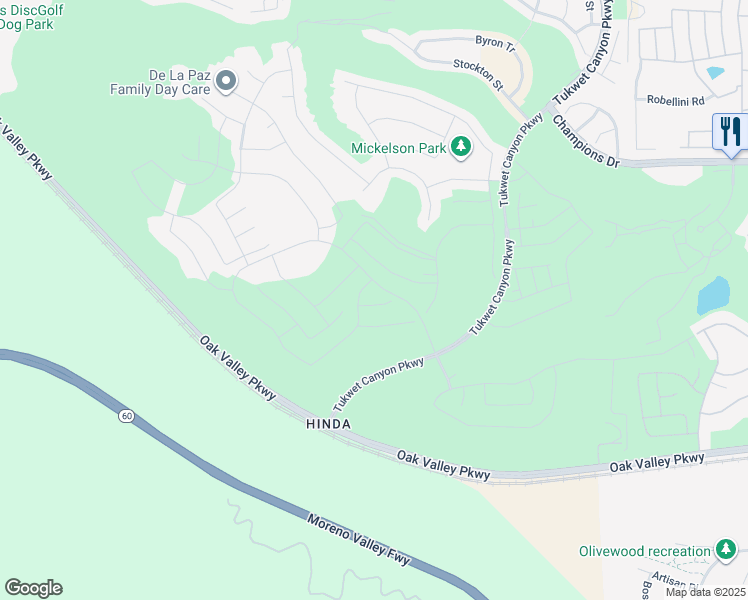 map of restaurants, bars, coffee shops, grocery stores, and more near 35224 Braid Place in Beaumont