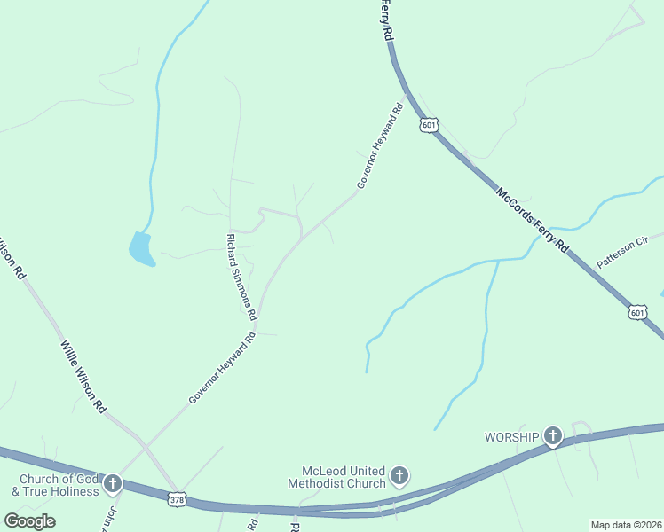 map of restaurants, bars, coffee shops, grocery stores, and more near 512 Governor Heyward Road in Eastover