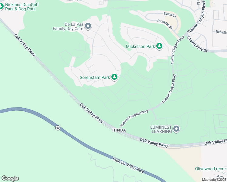 map of restaurants, bars, coffee shops, grocery stores, and more near 35256 Lopez Lane in Beaumont