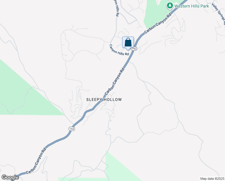 map of restaurants, bars, coffee shops, grocery stores, and more near 1259 Carbon Canyon Road in Chino Hills