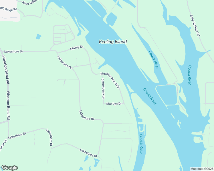 map of restaurants, bars, coffee shops, grocery stores, and more near 103 Canterberry Lane in Gadsden