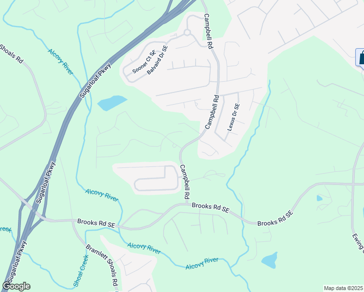 map of restaurants, bars, coffee shops, grocery stores, and more near 1536 Wilson Manor Circle Southeast in Lawrenceville