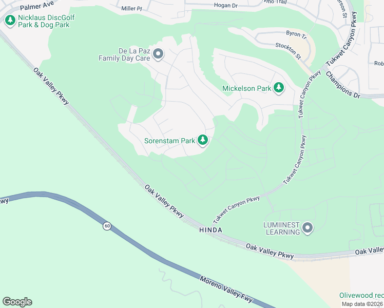 map of restaurants, bars, coffee shops, grocery stores, and more near 35226 Lopez Lane in Beaumont