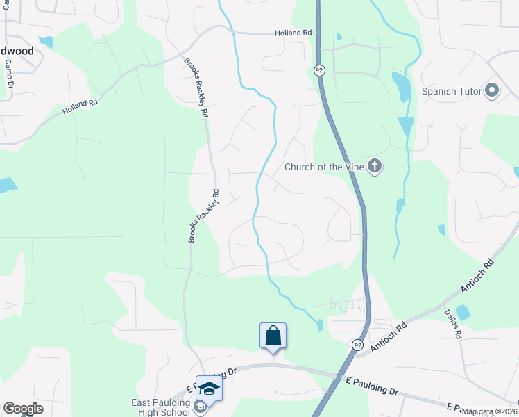 map of restaurants, bars, coffee shops, grocery stores, and more near 660 Brooks Street in Dallas