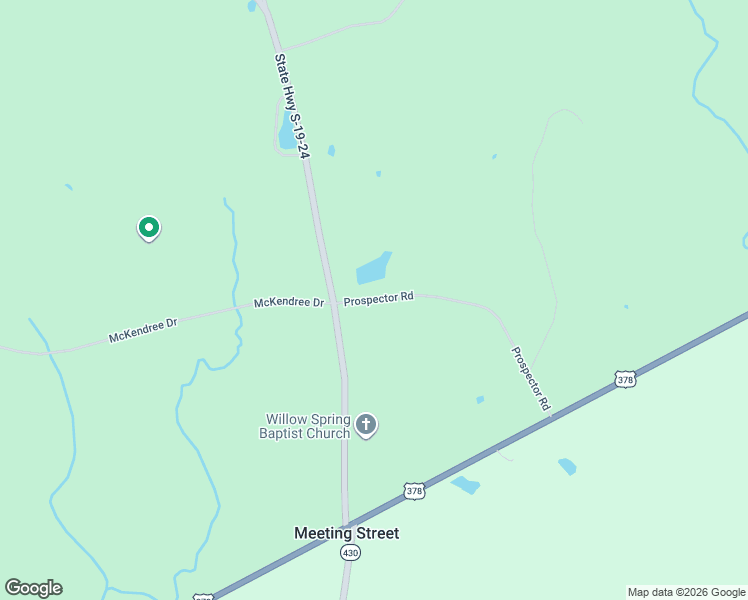 map of restaurants, bars, coffee shops, grocery stores, and more near 81 Prospector Drive in Edgefield