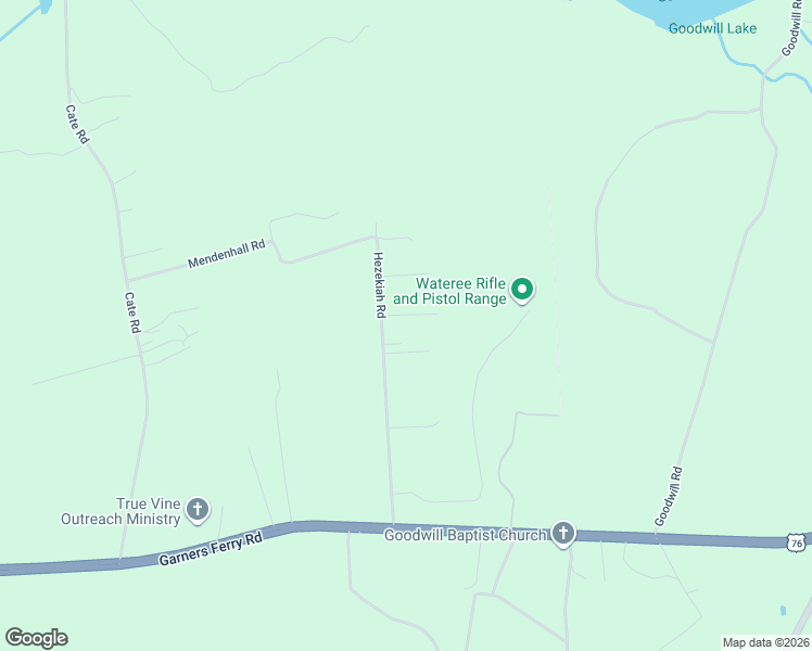 map of restaurants, bars, coffee shops, grocery stores, and more near 1140 Hezekiah Road in Eastover