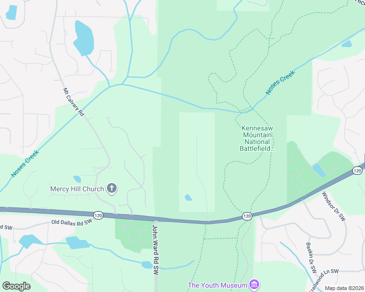 map of restaurants, bars, coffee shops, grocery stores, and more near 255 Hardage Drive Southwest in Marietta