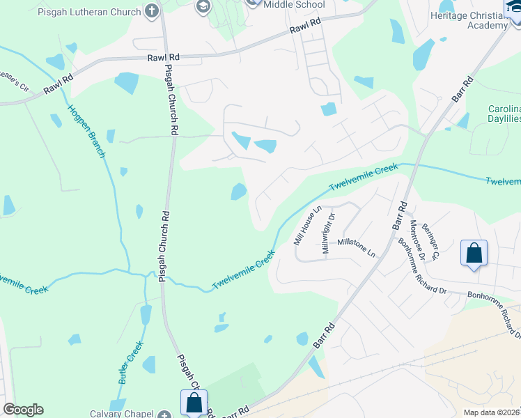 map of restaurants, bars, coffee shops, grocery stores, and more near 606 Kittery Court in Lexington