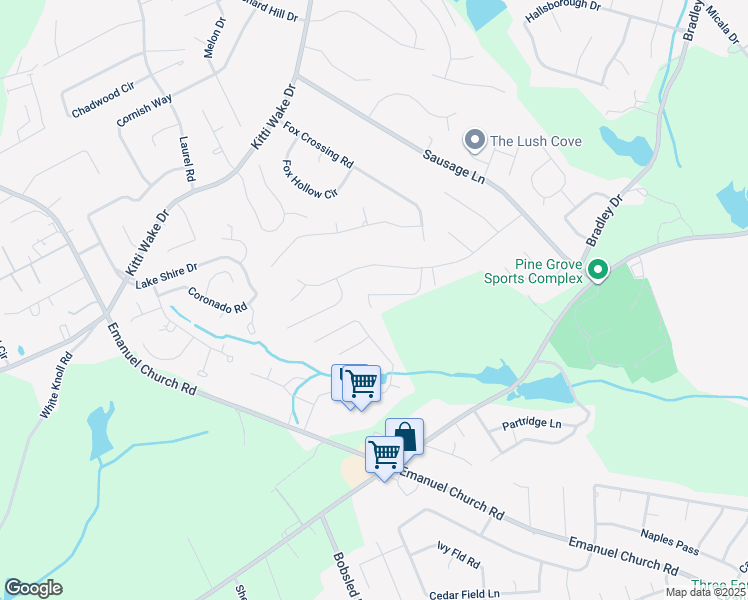 map of restaurants, bars, coffee shops, grocery stores, and more near 145 Travis Lane in West Columbia