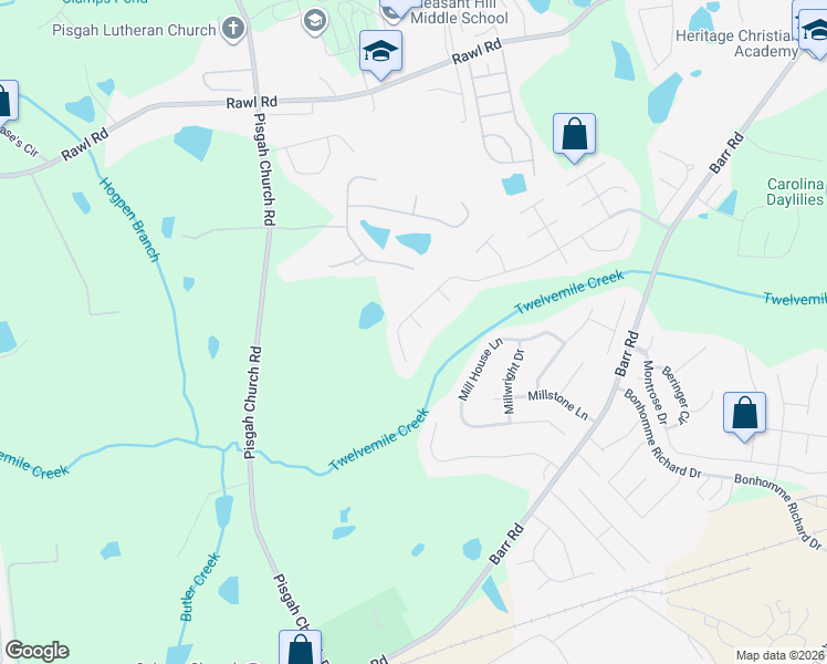 map of restaurants, bars, coffee shops, grocery stores, and more near 606 Kittery Ct in Lexington