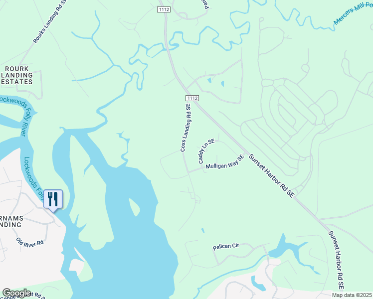 map of restaurants, bars, coffee shops, grocery stores, and more near 2850 Coxs Landing Road Southeast in Bolivia