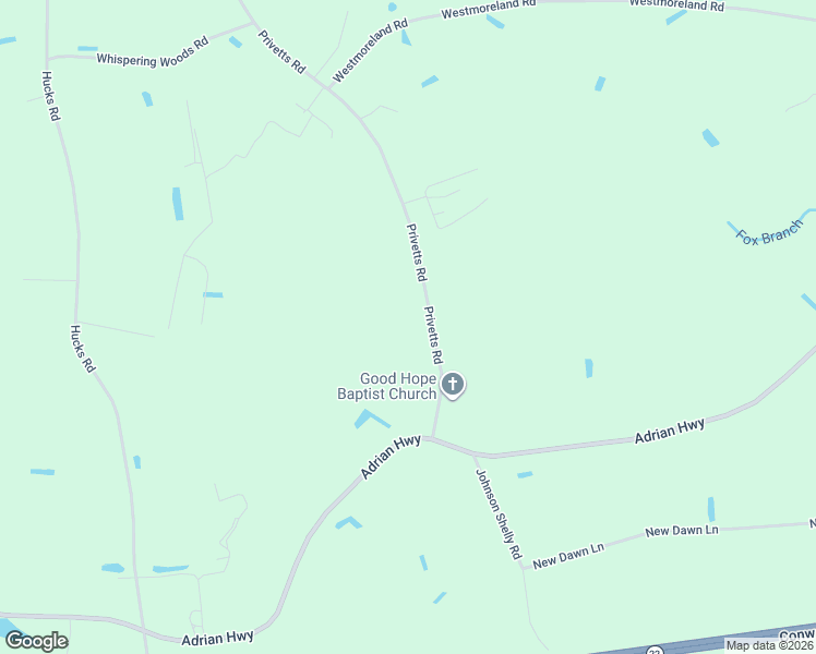 map of restaurants, bars, coffee shops, grocery stores, and more near 6006 Privetts Road in Conway