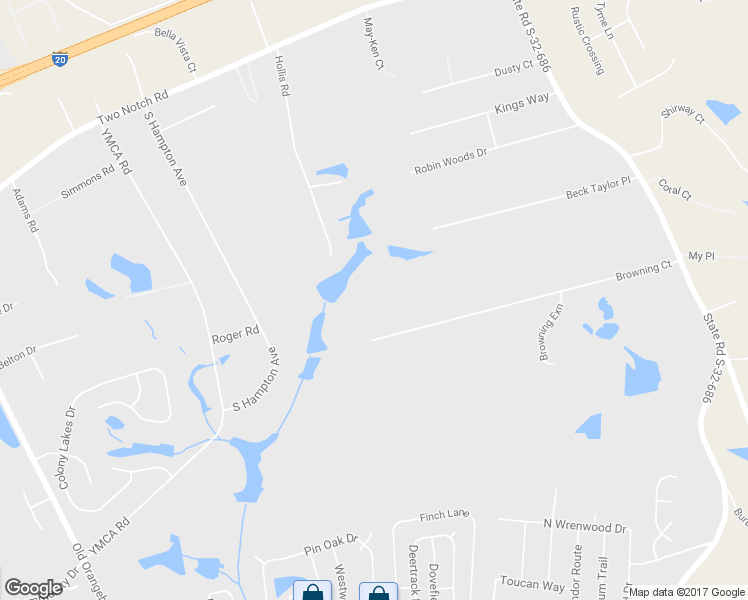 map of restaurants, bars, coffee shops, grocery stores, and more near 296 Browning Court in Lexington