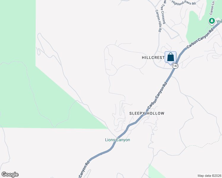 map of restaurants, bars, coffee shops, grocery stores, and more near 16635 Flint Hollow Place in Chino Hills