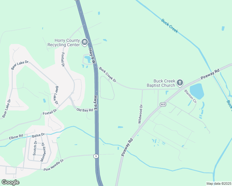 map of restaurants, bars, coffee shops, grocery stores, and more near 313 Buck Creek Drive in Longs