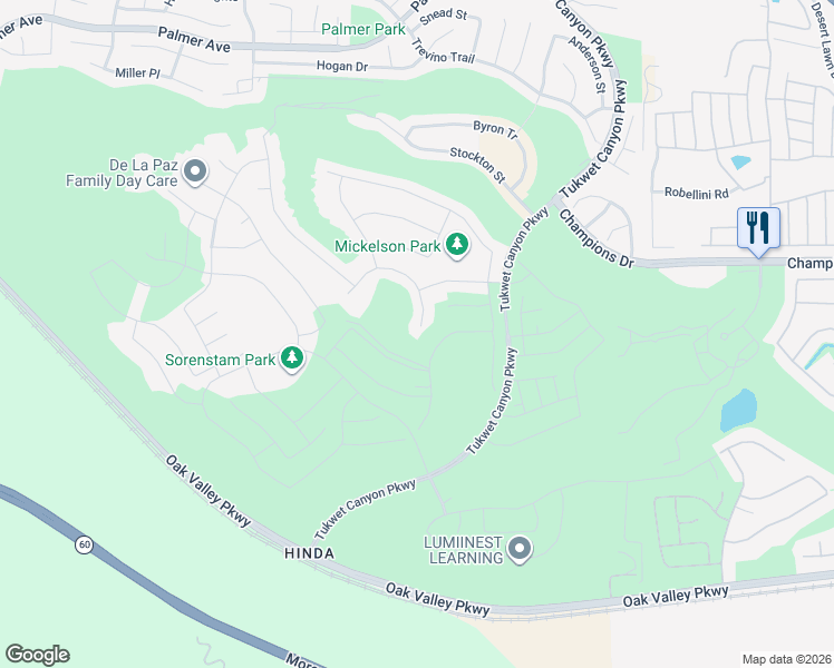 map of restaurants, bars, coffee shops, grocery stores, and more near 35339 Stewart Street in Beaumont