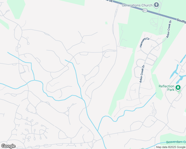 map of restaurants, bars, coffee shops, grocery stores, and more near 4151 Brookfield Way in Southport