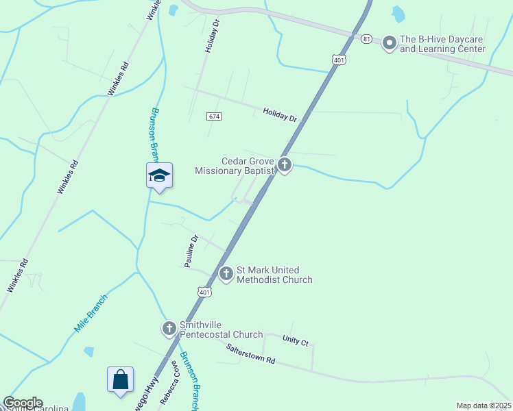 map of restaurants, bars, coffee shops, grocery stores, and more near 1200 Oswego Highway in Sumter