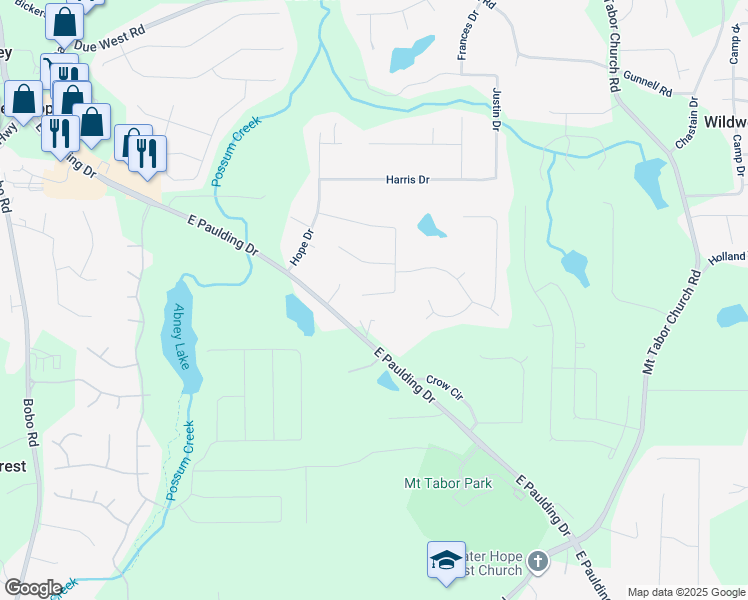 map of restaurants, bars, coffee shops, grocery stores, and more near 411 Hollis Circle in Dallas