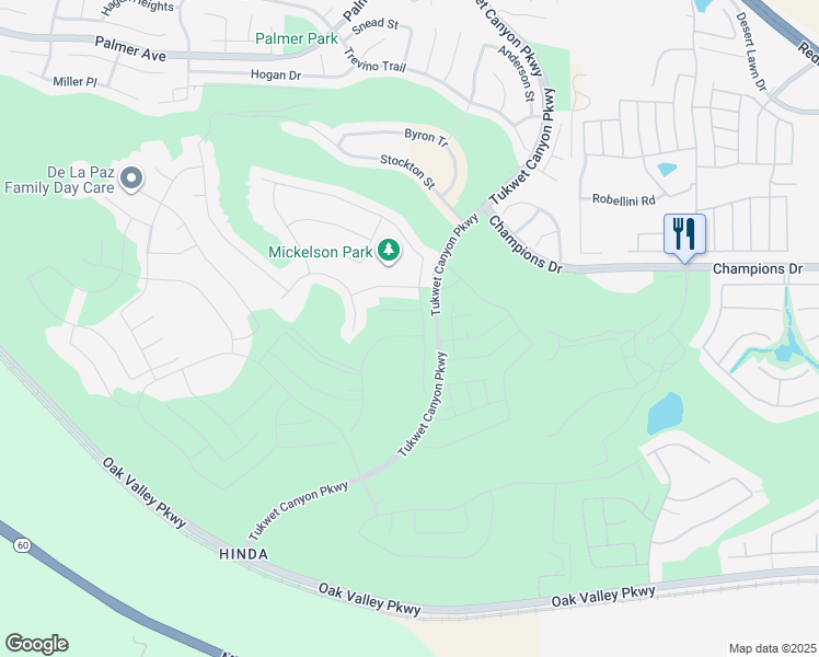 map of restaurants, bars, coffee shops, grocery stores, and more near 35308 Couples Court in Beaumont