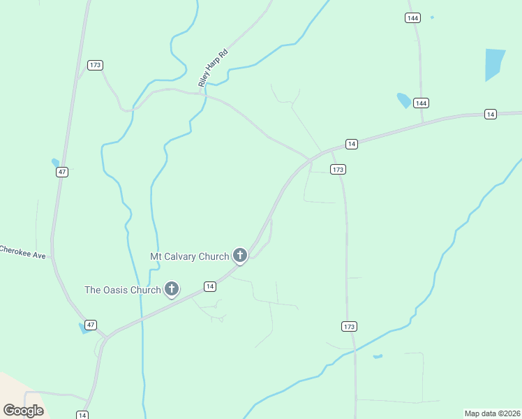 map of restaurants, bars, coffee shops, grocery stores, and more near 1959 Co Road 14 in Winfield