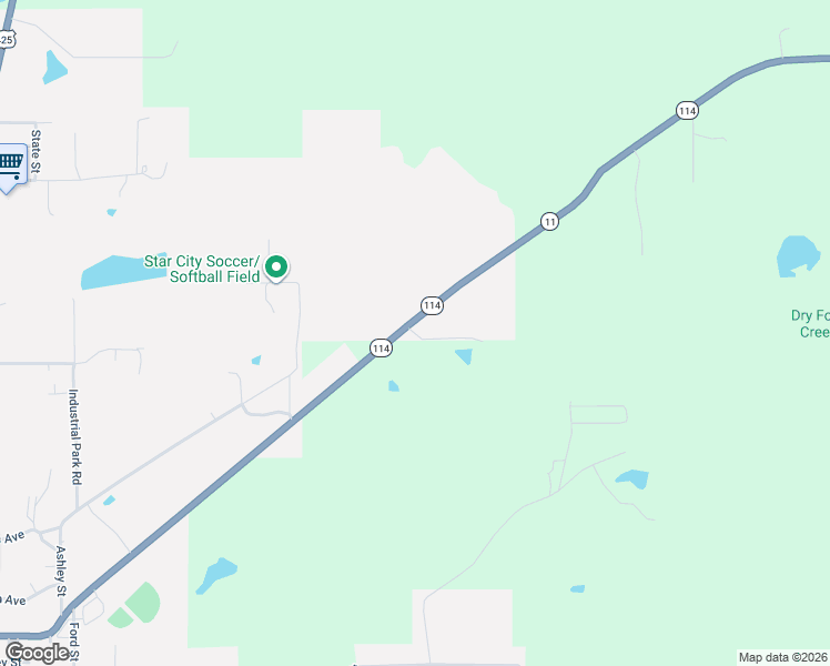 map of restaurants, bars, coffee shops, grocery stores, and more near 180 Gaslight Lane in Star City