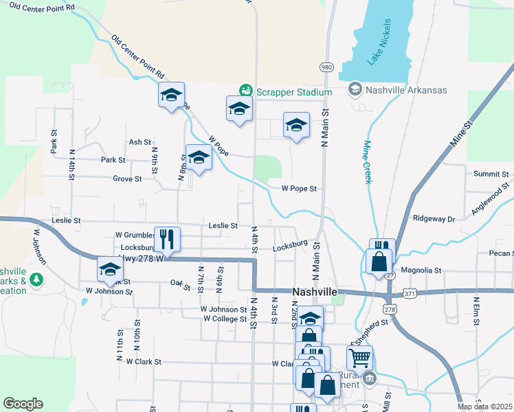 map of restaurants, bars, coffee shops, grocery stores, and more near 824 Mount Pleasant Drive in Nashville