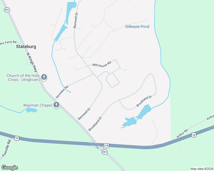 map of restaurants, bars, coffee shops, grocery stores, and more near 6465 Sweet Olive Court in Sumter